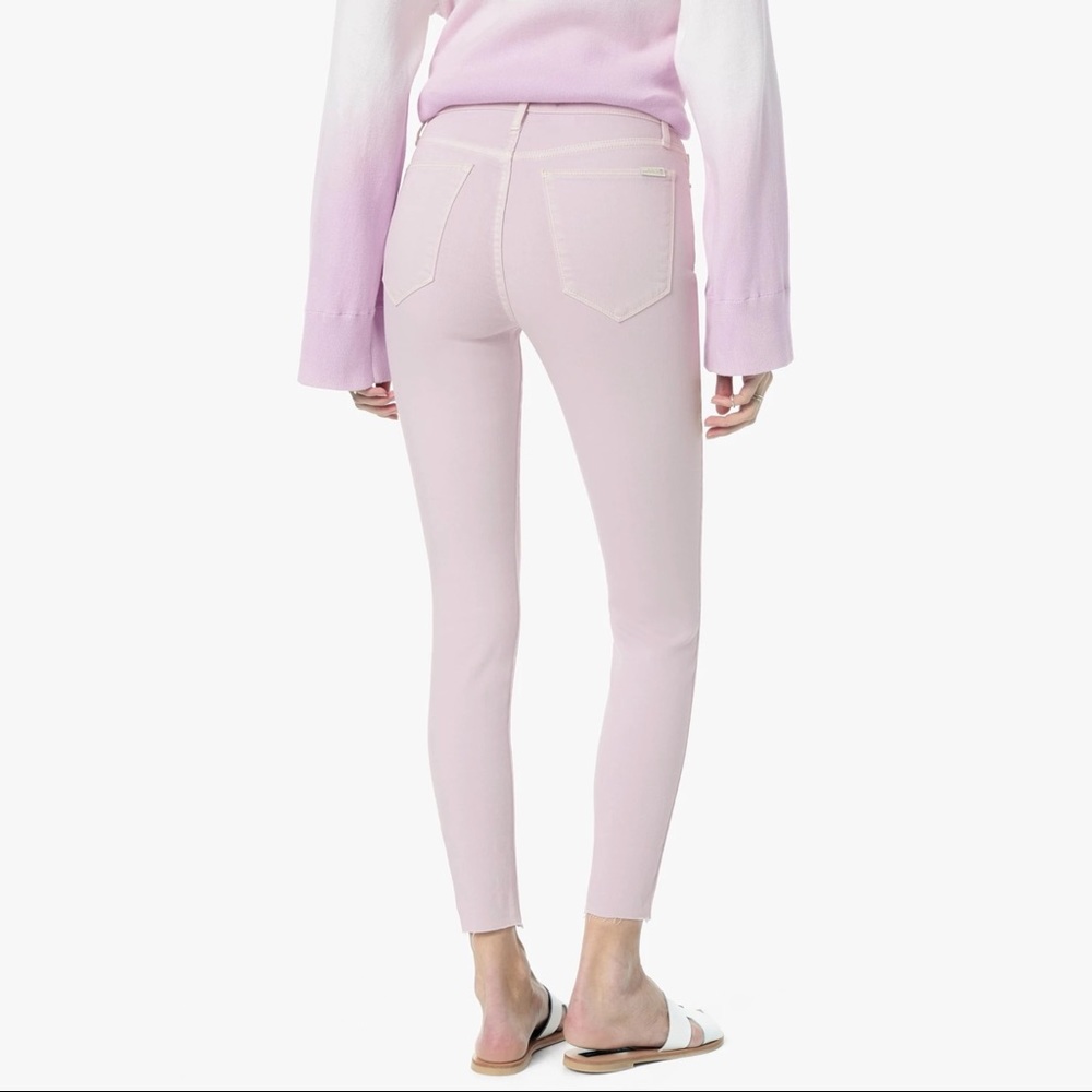 Joe’s Jeans The Icon Skinny Crop Lavender Size 24 NWT - Picture 3 of 4